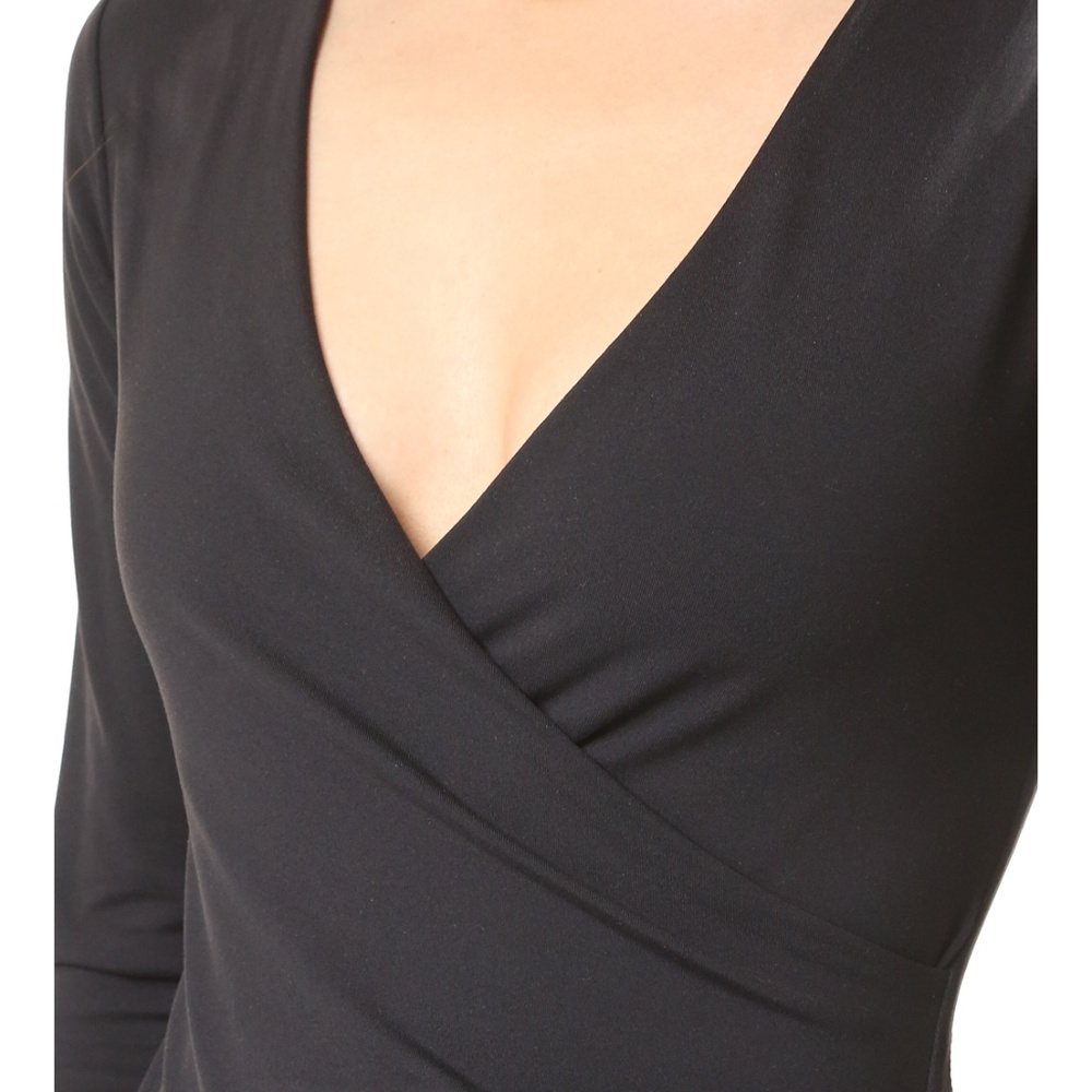 David Lerner Wrap Bodysuit